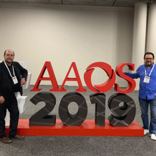 El Dr. Nebot y el Dr. Gastaldi participan en el congreso anual AAOS