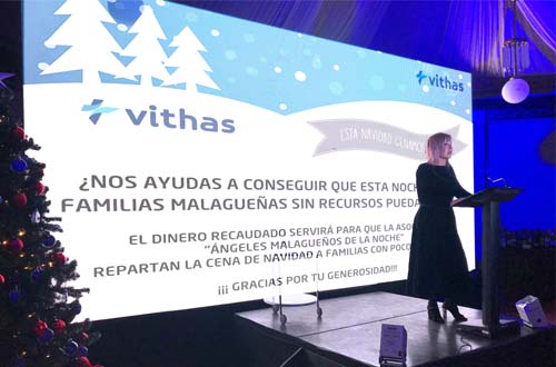 Vithas Costa del Sol celebra entre sus profesionales un sorteo solidario que recauda 2.704 euros para Los Ángeles Malagueños de la Noche