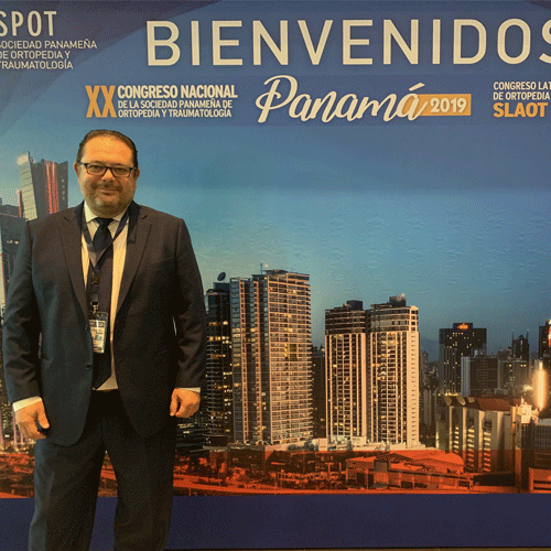 El doctor Nebot participa como ponente en el XX Congreso Nacional de la Sociedad Panameña de Ortopedia y Traumatología