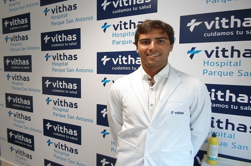 Rafael Díaz, fisioterapeuta de Vithas Málaga, tricampeón de la Copa del Rey de Vela