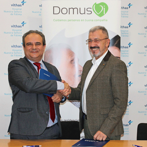 DomusVi y Hospital Vithas Vigo colaboran para mejorar la calidad de vida de sus usuarios y sus familias