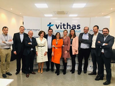 Vithas Castellón recibe la visita del Dr.Pedro Rico, director general de la compañía