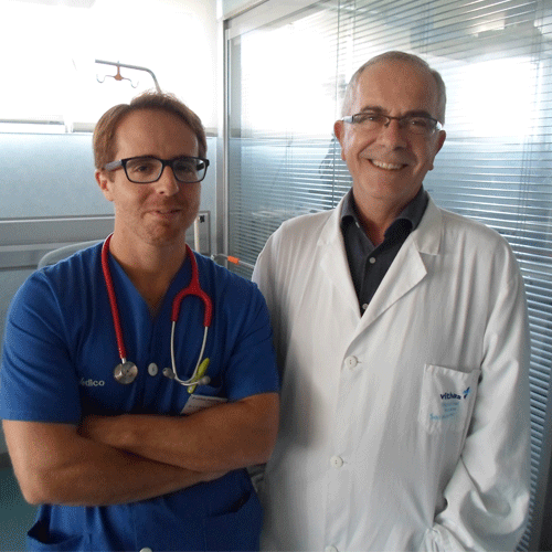 Vithas Málaga realiza con éxito una compleja endoscopia a un paciente lactante de 4 meses