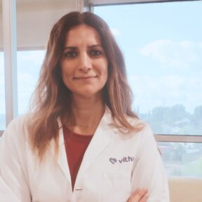 Dra. María Valero, oncóloga del Hospital Vithas Sevilla