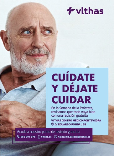 Vithas Pontevedra dedica una semana a la prevención del cáncer de próstata con un cribado gratuito