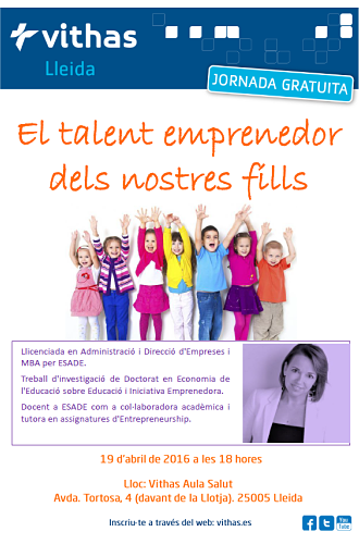 Jornada: El talento emprendedor de nuestros hijos