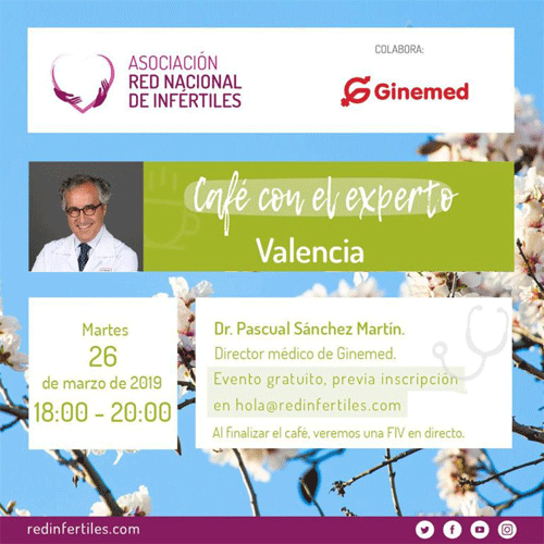El Hospital Vithas  Valencia Consuelo acoge la charla del Dr. Pascual Sánchez “Café con el Experto” en Ginemed Valencia