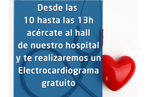 El Hospital Vithas Xanit Internacional se suma mañana día 29 a la celebración del Día Mundial del Corazón realizando electrocardiogramas gratuitos para prevenir enfermedades cardiológicas