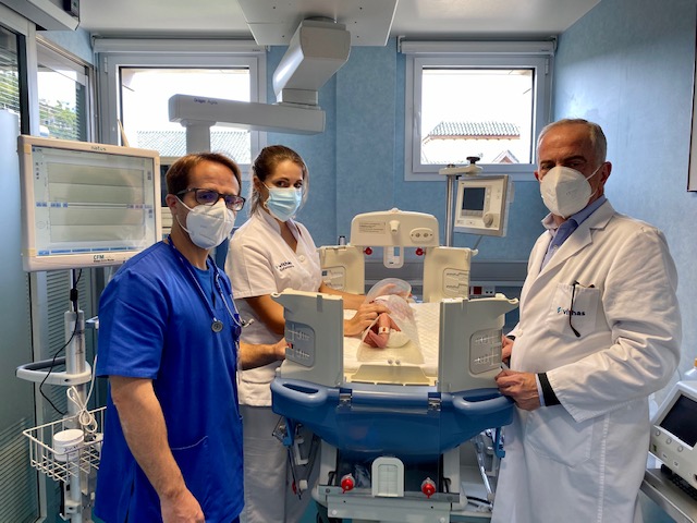 Vithas Málaga primer hospital privado de la provincia en incorporar un equipo para tratar a los bebés que nacen con falta de oxígeno en el cerebro