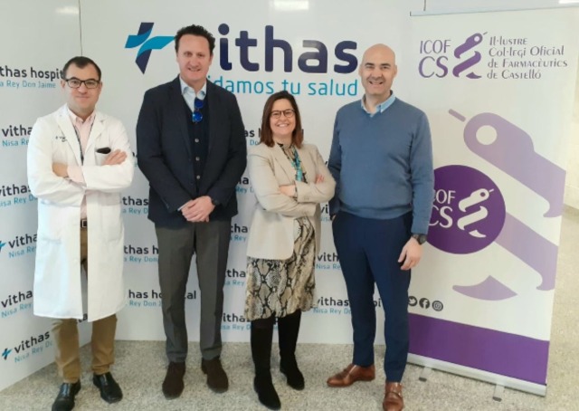 Vithas Castellón firma un acuerdo de colaboración con el Ilustre Colegio de Farmacéuticos de Castellón