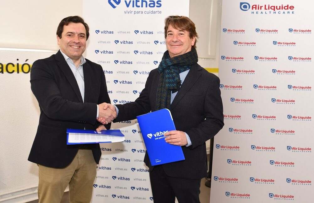 Vithas y Air Liquide Healthcare firman una alianza estratégica para la innovación y transformación hacia el hospital del futuro