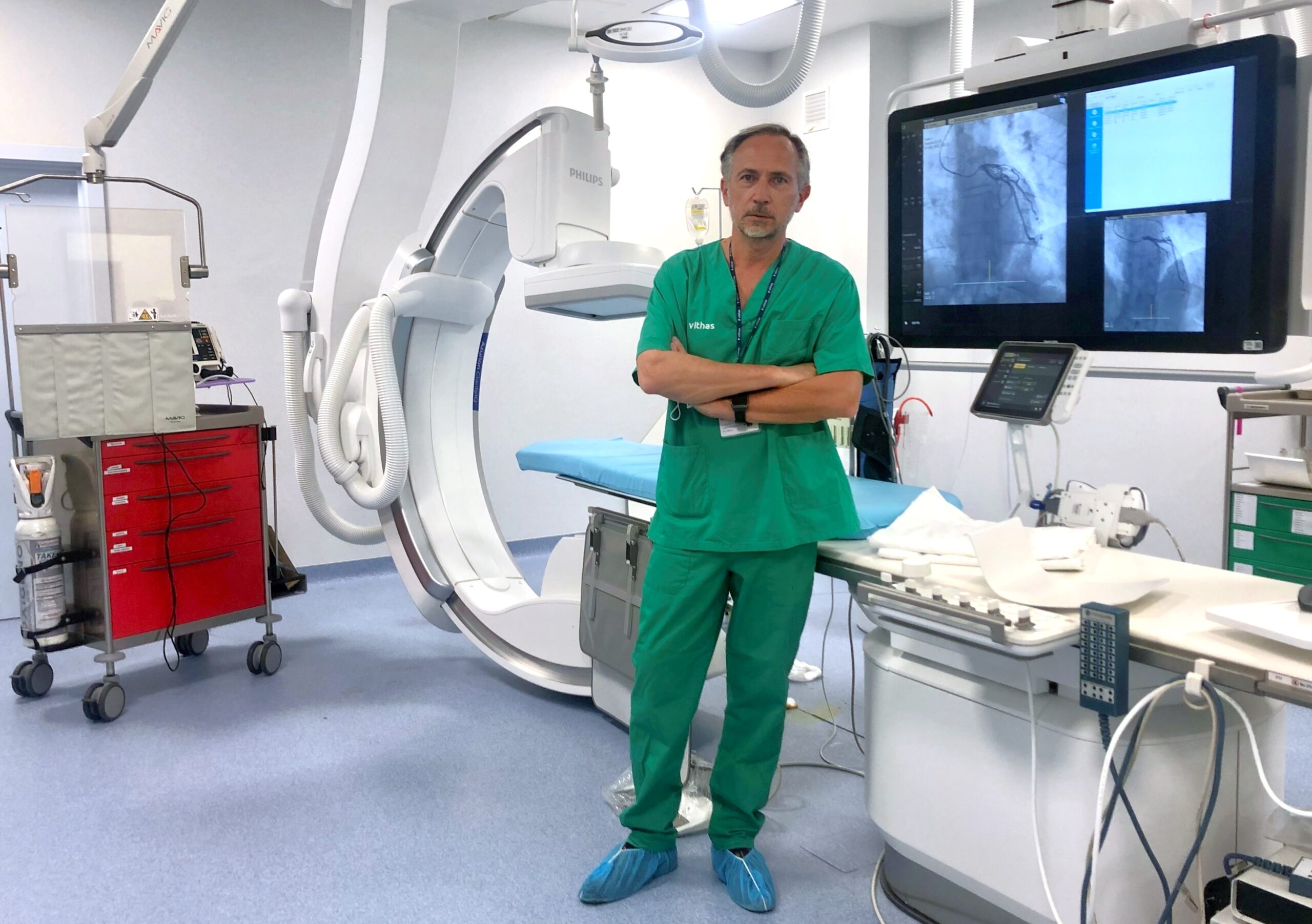 Máxima calidad, mínima radiación y rápido acceso a quirófanos y la UCI: Vithas Madrid Aravaca renueva su sala de hemodinámica