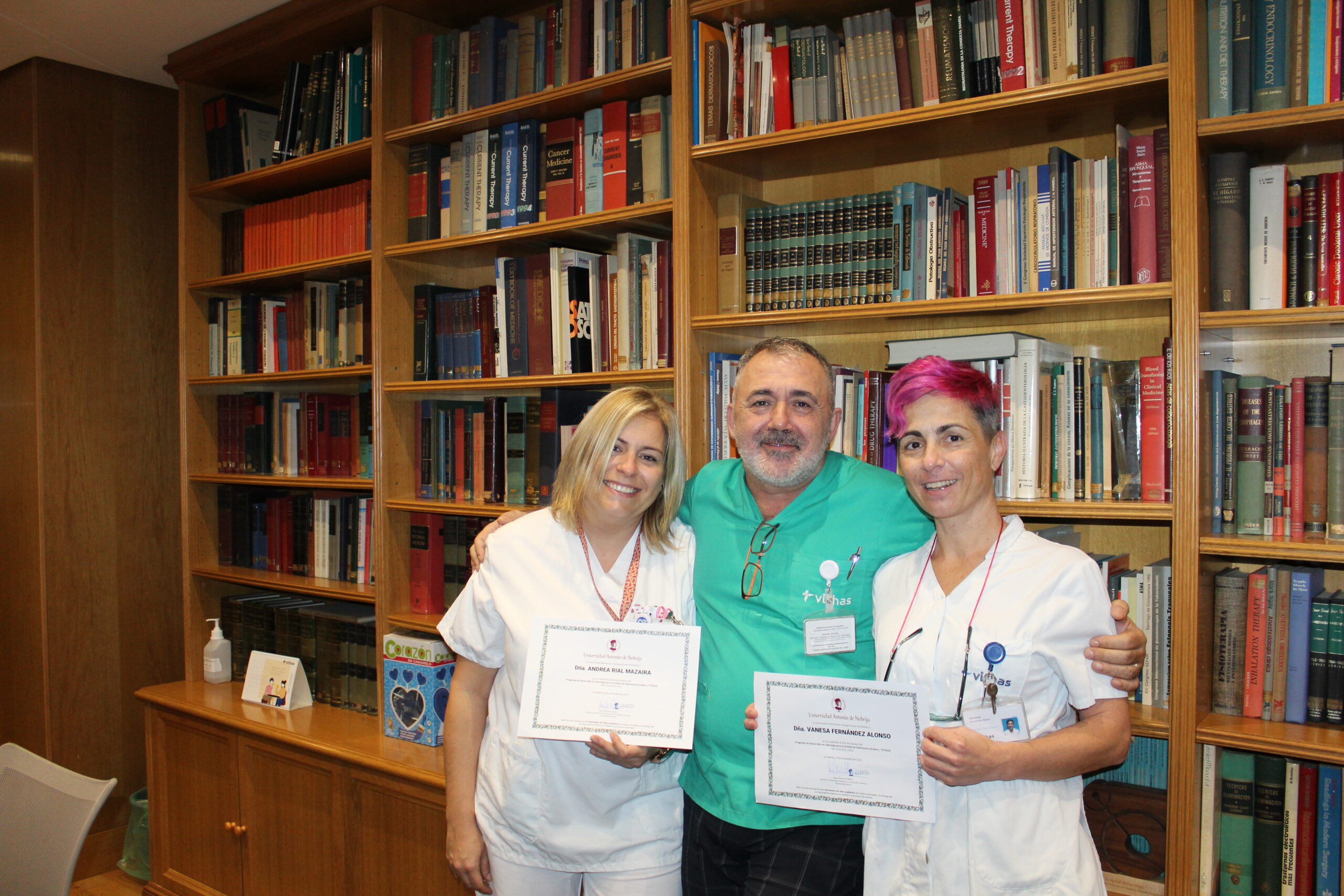 Vithas Vigo participa en dos proyectos de mejora surgidos del programa de formación de enfermería e-Lidera
