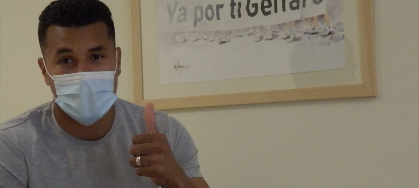 El futbolista Jeison Murillo anuncia el nacimiento de su segundo hijo en Vithas Vigo