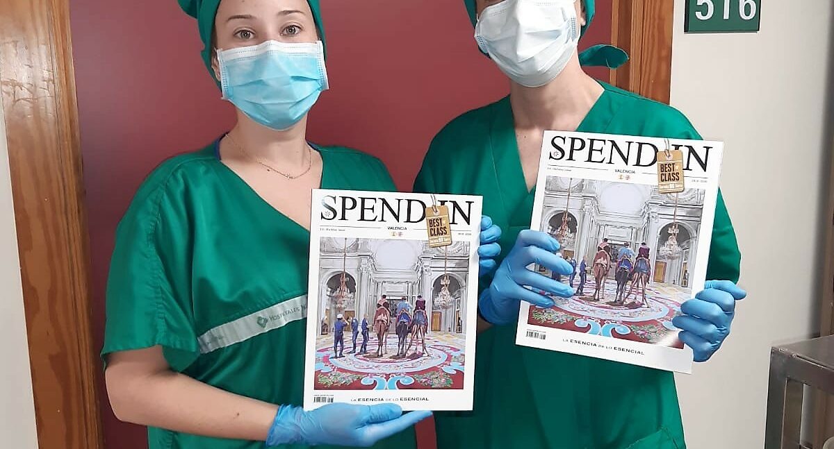 La revista Spend In reparte gratuitamente ejemplares para los pacientes con COVID-19