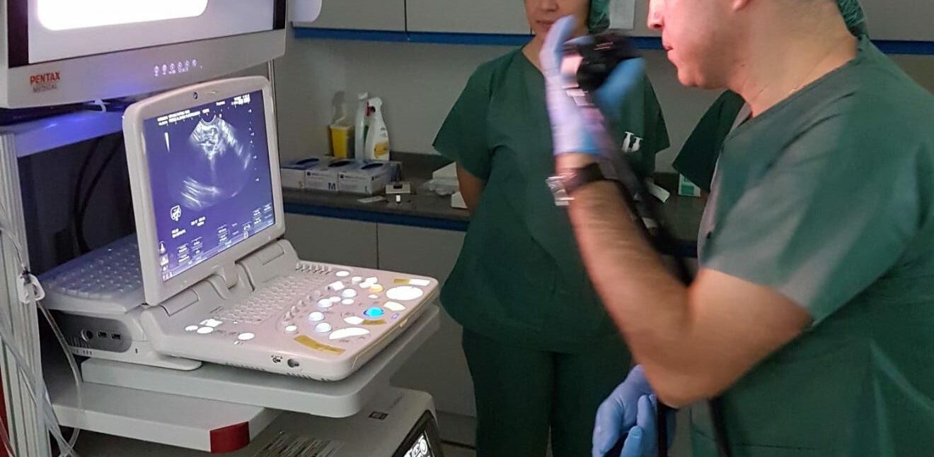 El Dr Martínez Ares forma especialistas en Punción-biopsia guiada por ecoendoscopia