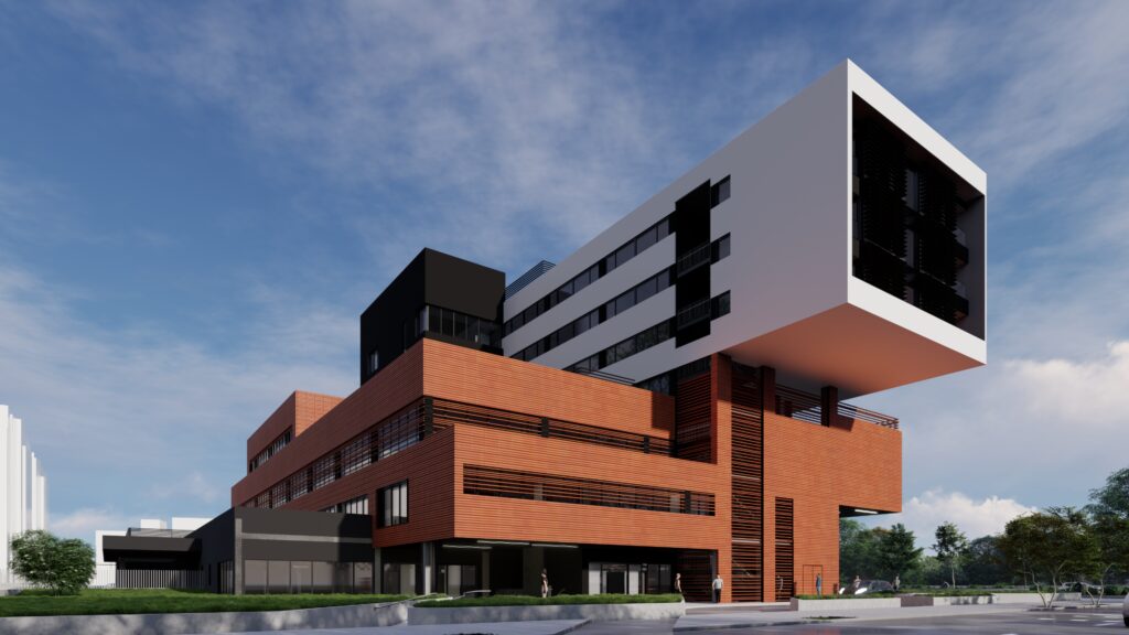 Fachada nuevo Hospital Vithas Valencia Turia