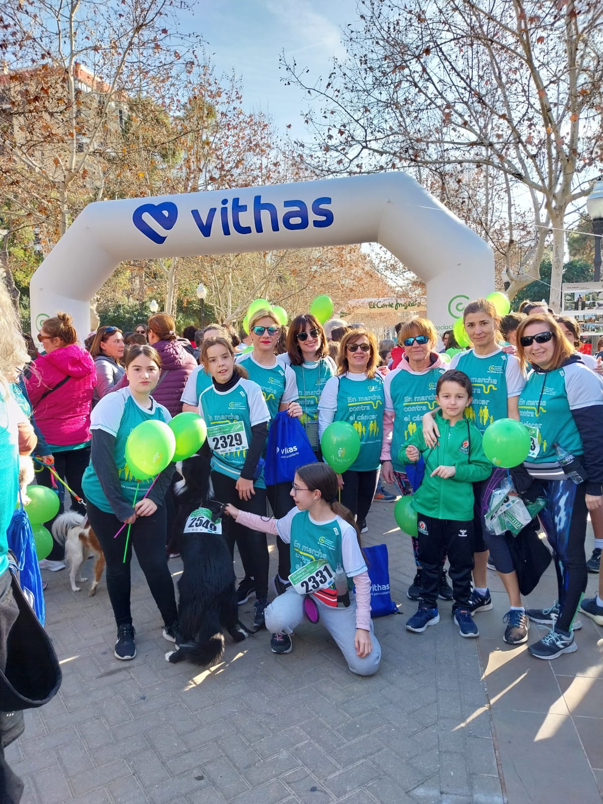 Vithas Castellón y la AECC juntos en la marcha contra el cáncer