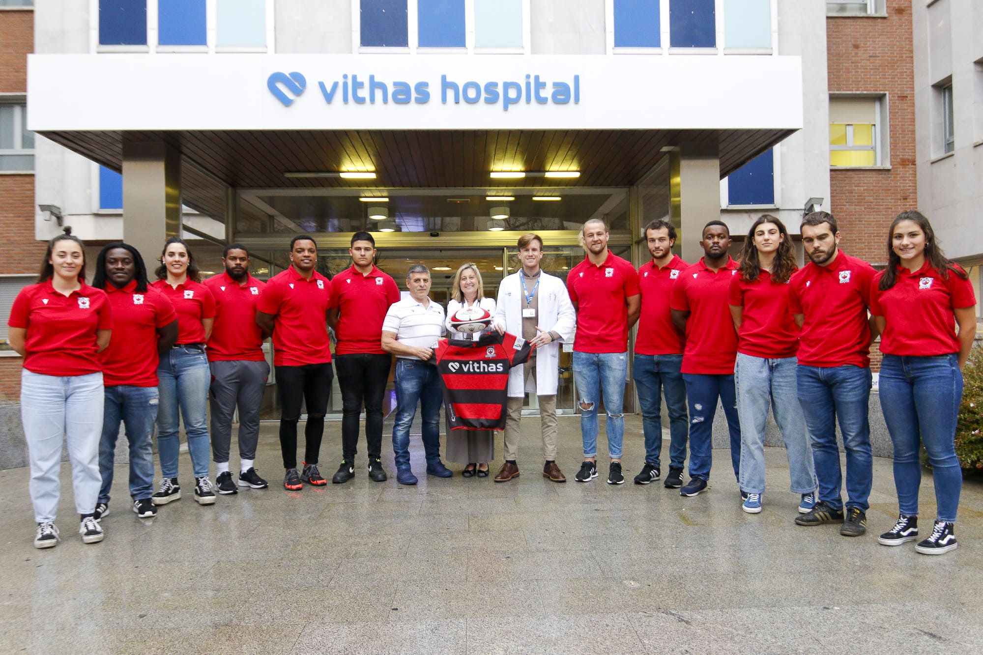 Vithas Vitoria renueva como servicio médico oficial del Gaztedi Rugby