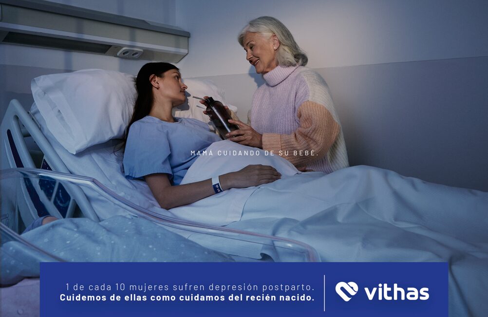 Vithas lanza una campaña para dar visibilidad a la depresión posparto, que afecta a 1 de cada 10 mujeres que dan a luz
