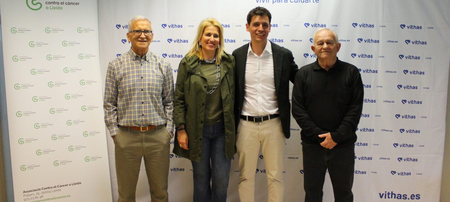 Vithas Lleida y la Asociación Contra el Cáncer en Lleida unen sus fuerzas contra el cáncer