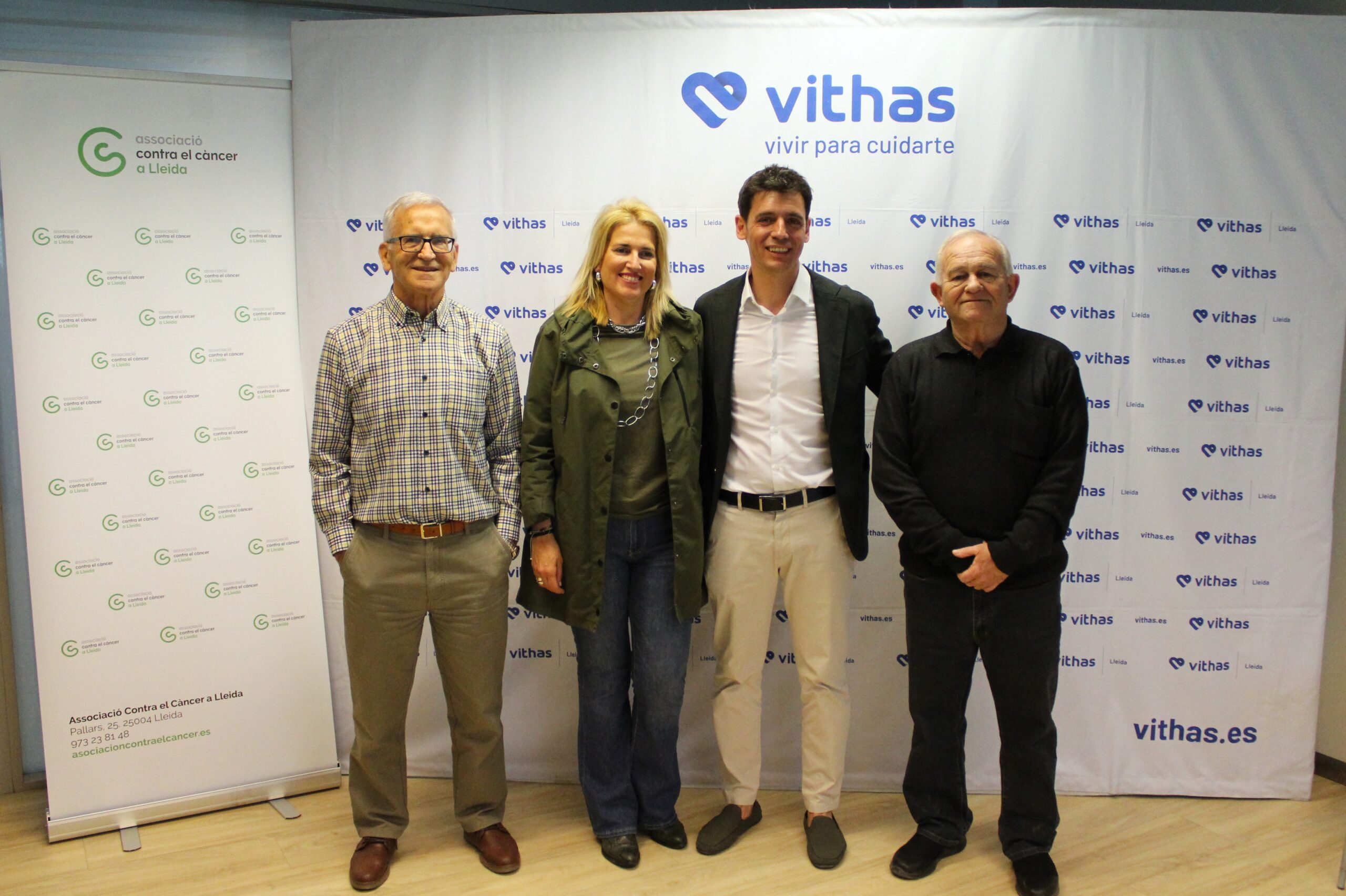 Vithas Lleida y la Asociación Contra el Cáncer en Lleida unen sus fuerzas contra el cáncer