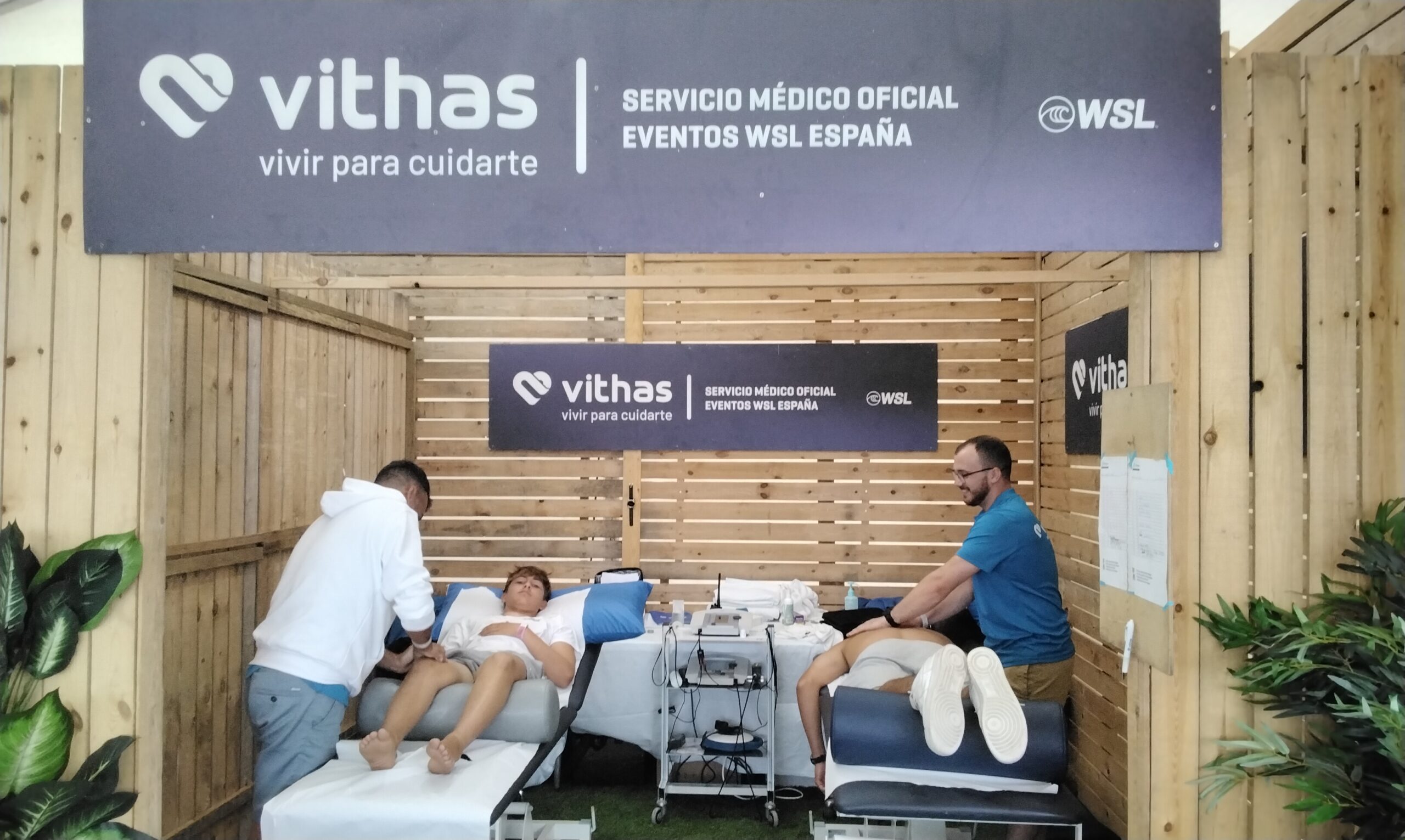 Vithas repite como servicio médico oficial de la World Surf League en España