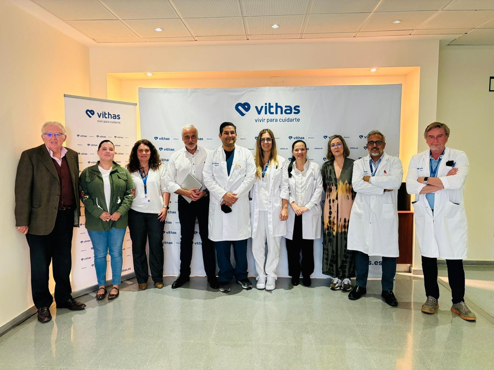 El Hospital Vithas Almería forma su primer comité de patología mamaria