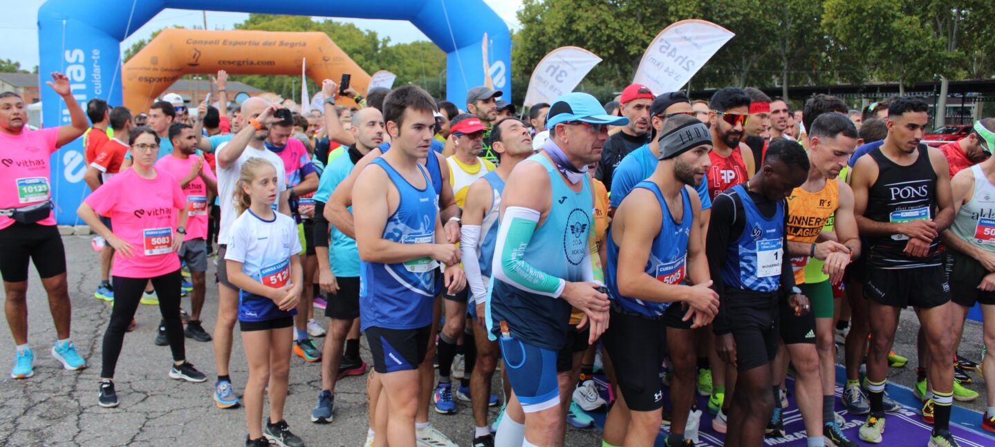 Más de 600 atletas en la Maratón Vithas Lleida más inclusiva