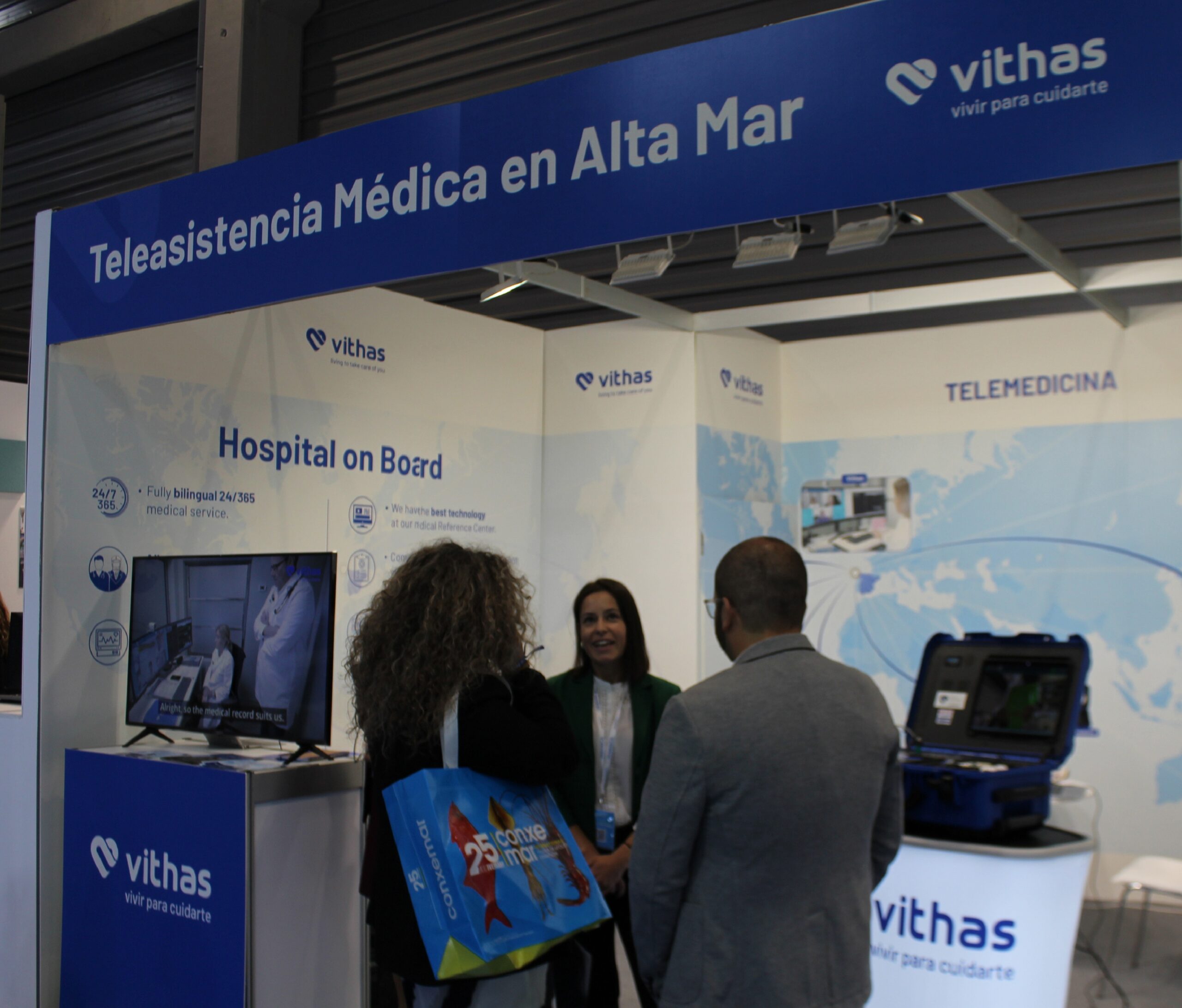 Vithas Vigo amplía la capacidad diagnóstica de su maletín de telemedicina incorporando pruebas que completan la atención médica