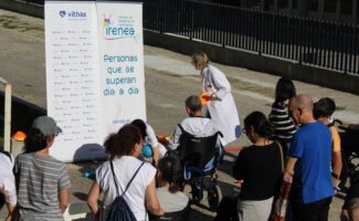 Pacientes y familiares de neurorrehabilitación de Vithas Vigo conmemoran el Día del Daño Cerebral con una yincana adaptada