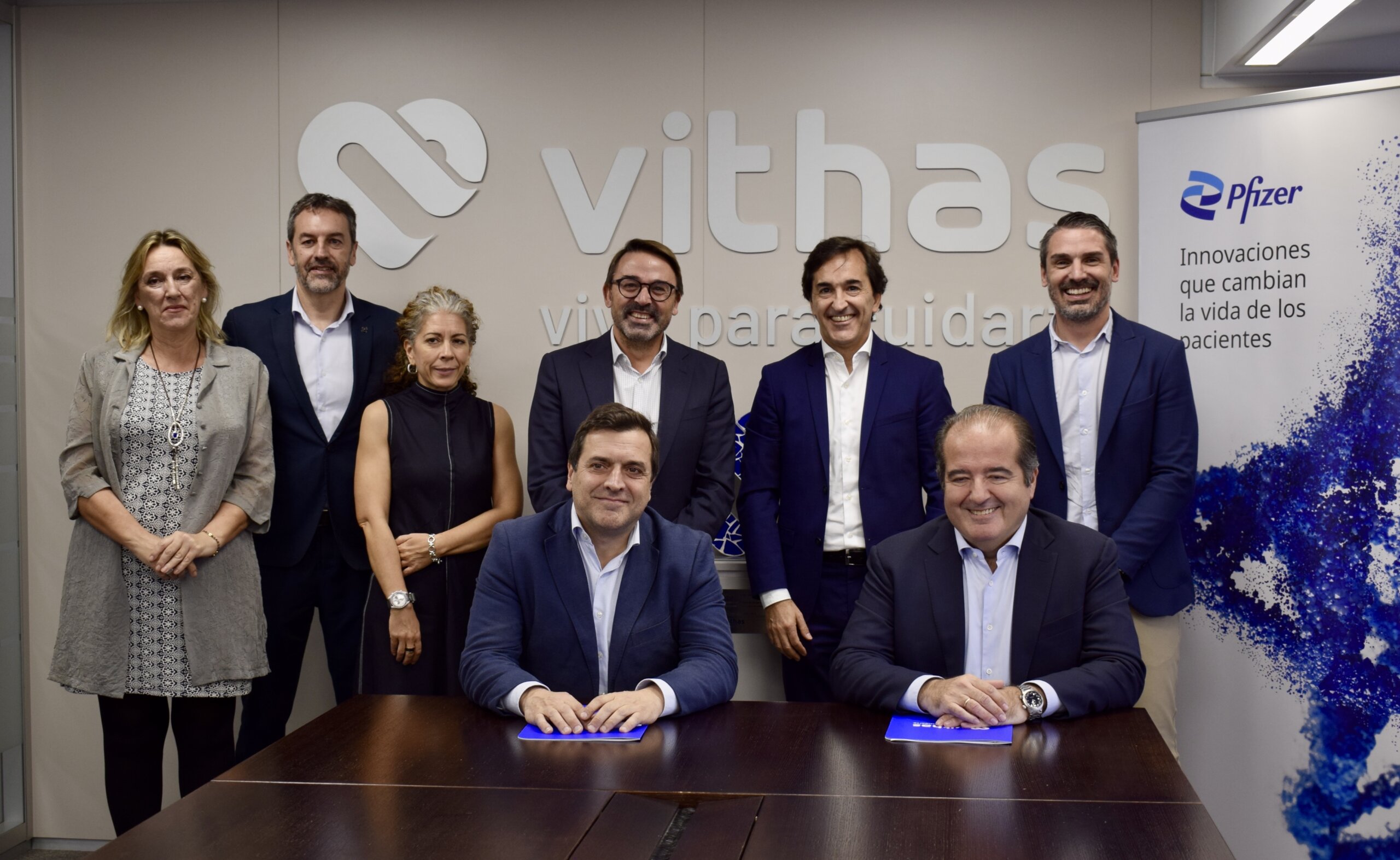 Vithas y Pfizer firman un acuerdo de colaboración para mejorar la calidad asistencial y seguridad del paciente