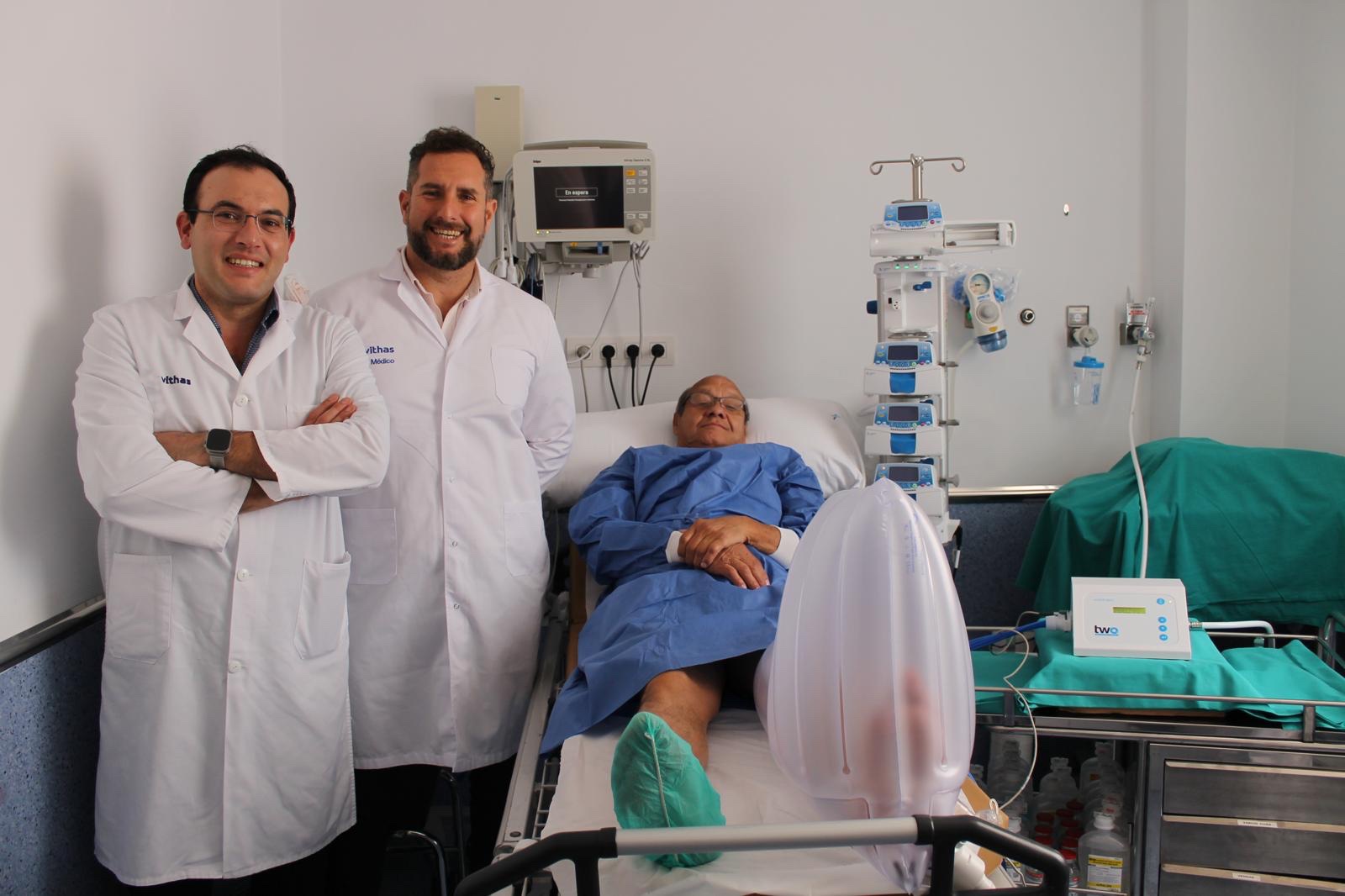 Vithas Tenerife inicia una nueva terapia de pie diabético