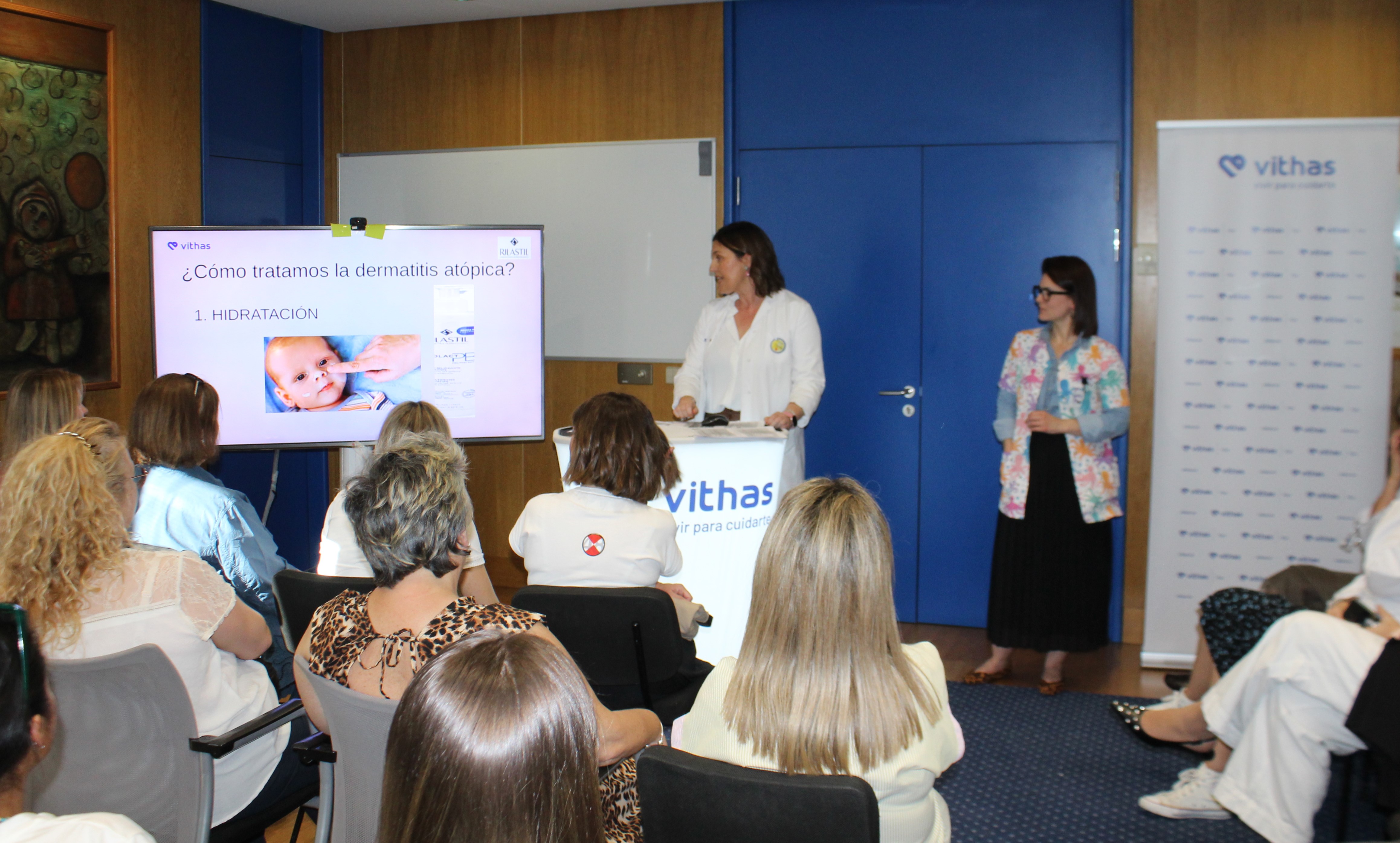 Pediatras de Vithas Vigo destacan la importancia de la adecuada hidratación para el control y tratamiento de la dermatitis atópica