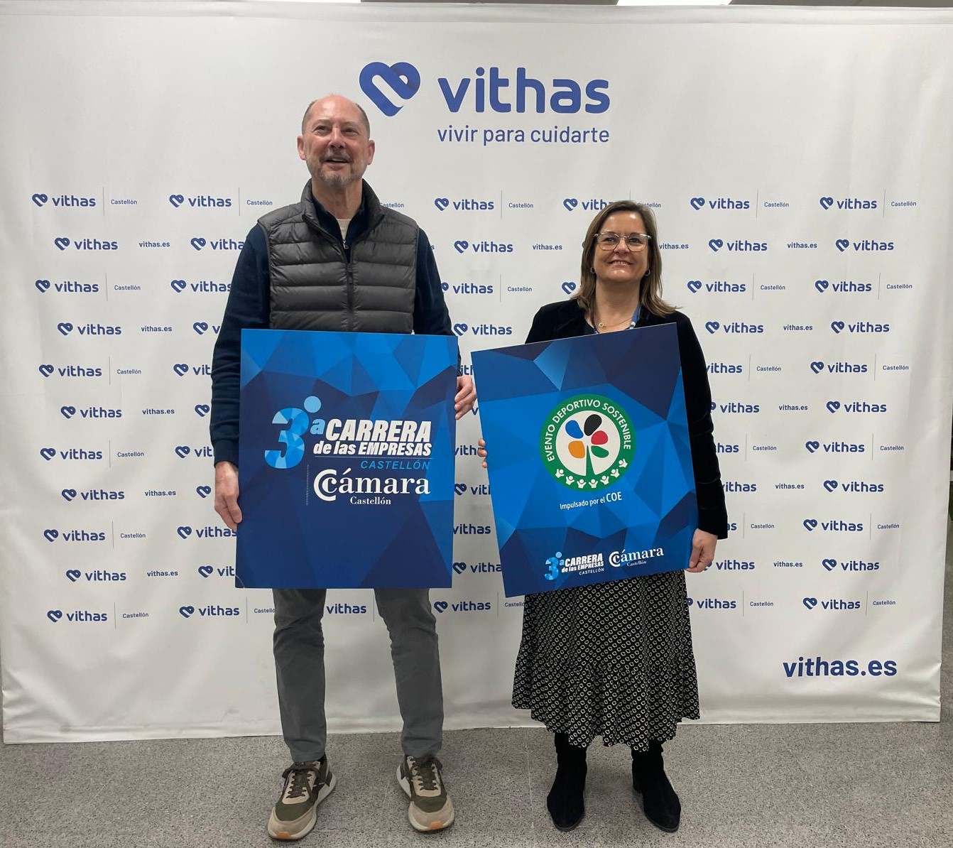Vithas Castellón patrocinador oficial de la Carrera de Empresas Cámara de Comercio Castellón