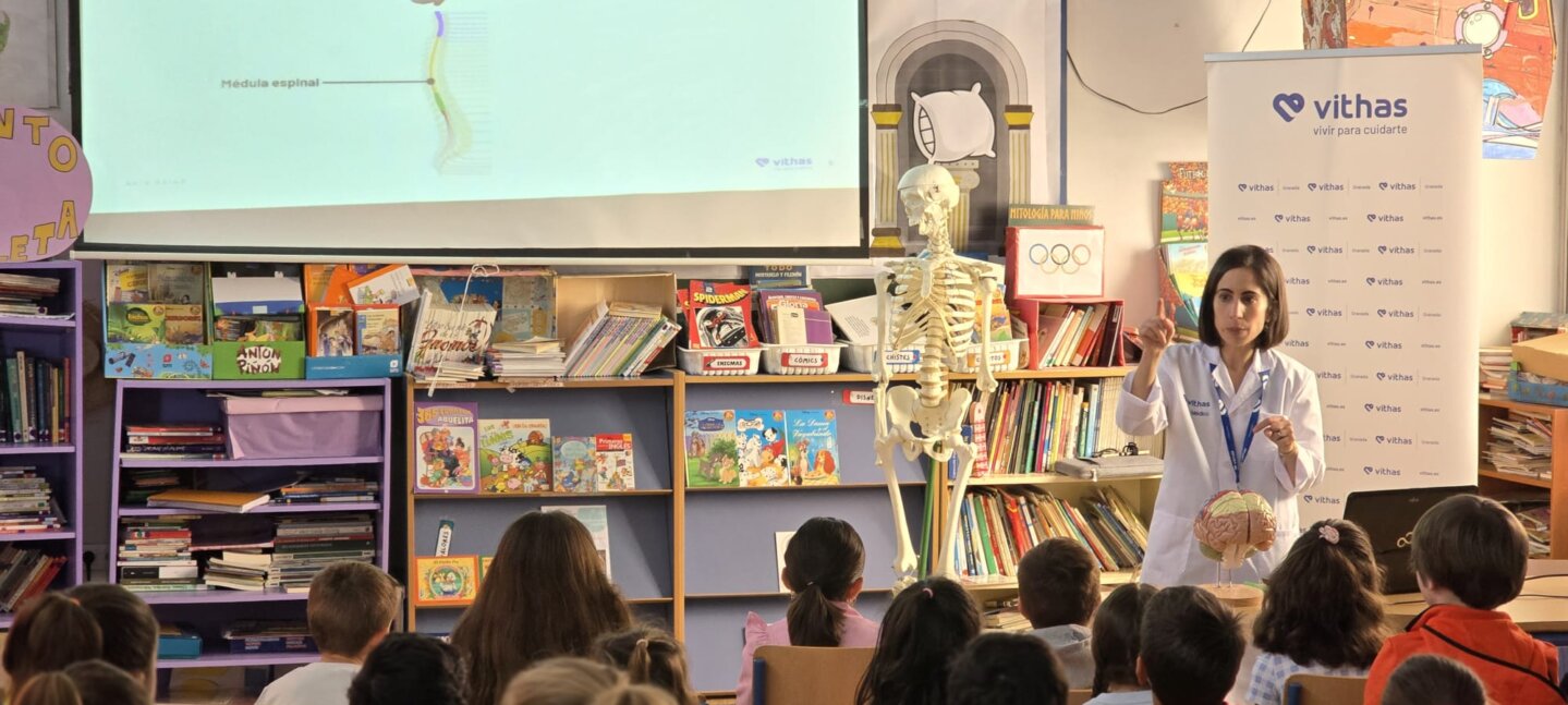 300 alumnos aprenden a cuidar su cerebro con el programa Vithas Aula Salud Colegios