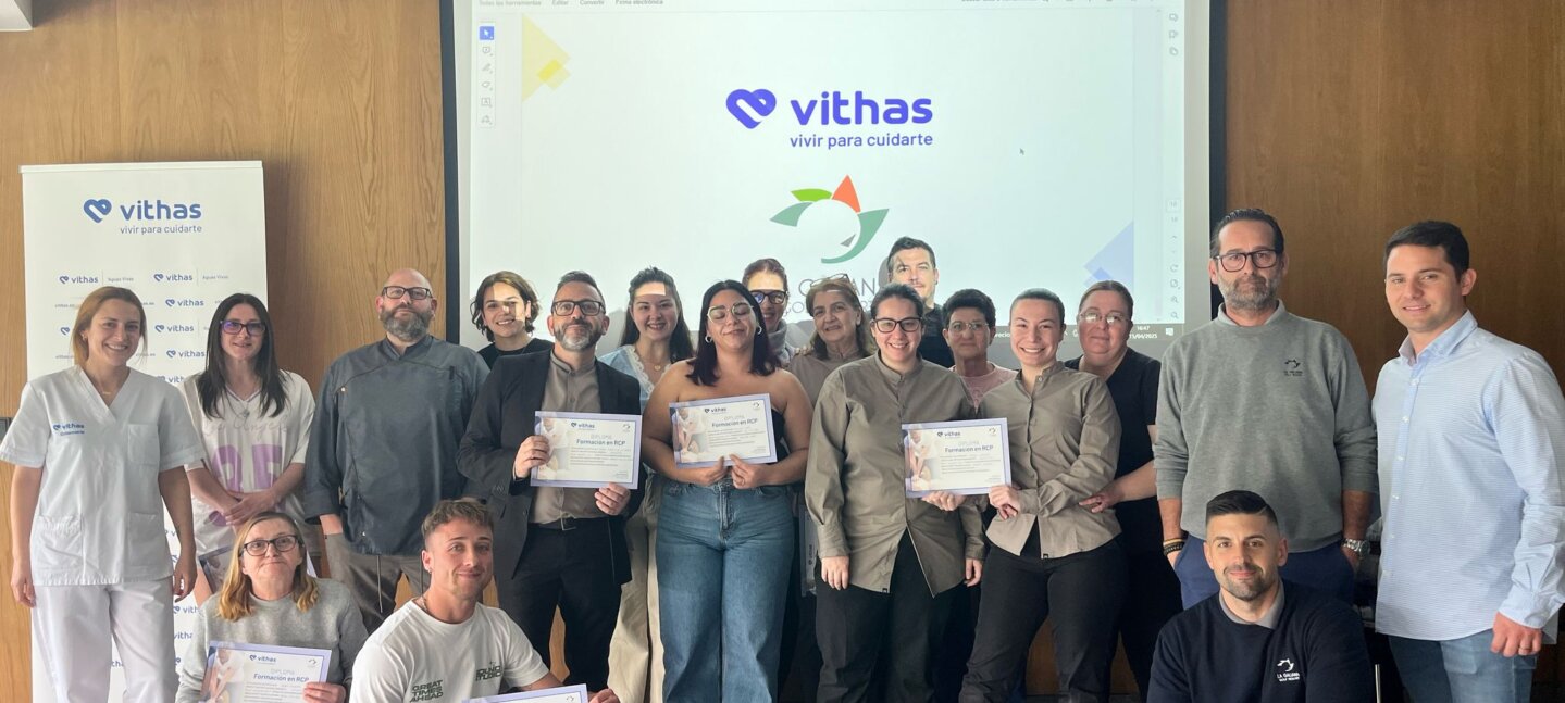 El Hospital Vithas Aguas Vivas forma en primeros auxilios a más de 40 empleados de La Galiana Golf Resort