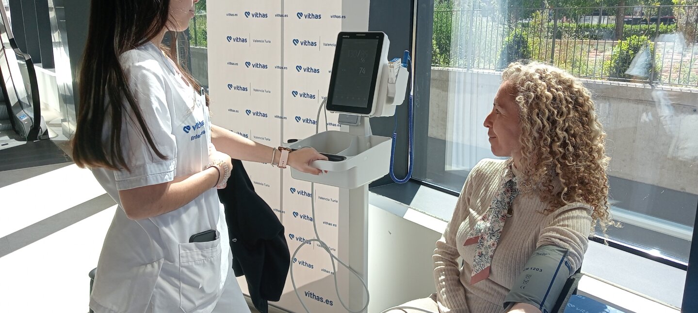 Especialistas del Hospital Vithas Valencia Turia recomiendan medir la tensión arterial a partir de los 40 años
