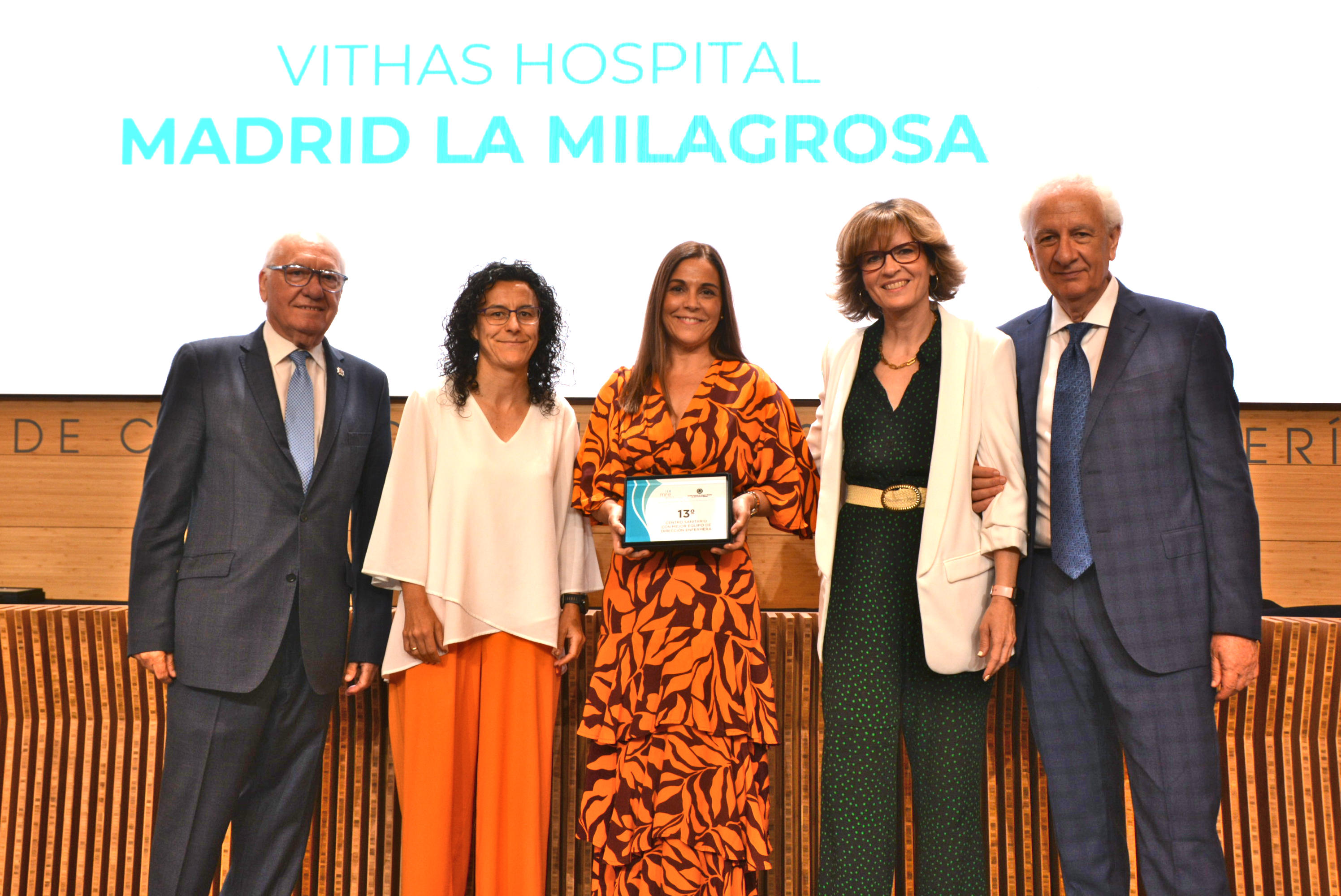 La dirección de enfermería del Hospital Universitario Vithas Madrid La Milagrosa, entre las mejor valoradas de España