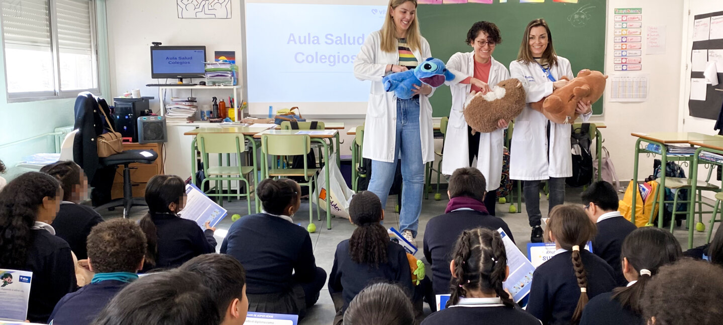 Vithas Aula Salud Colegios forma en hábitos saludables a más de 6.000 niños y adolescentes en solo seis meses