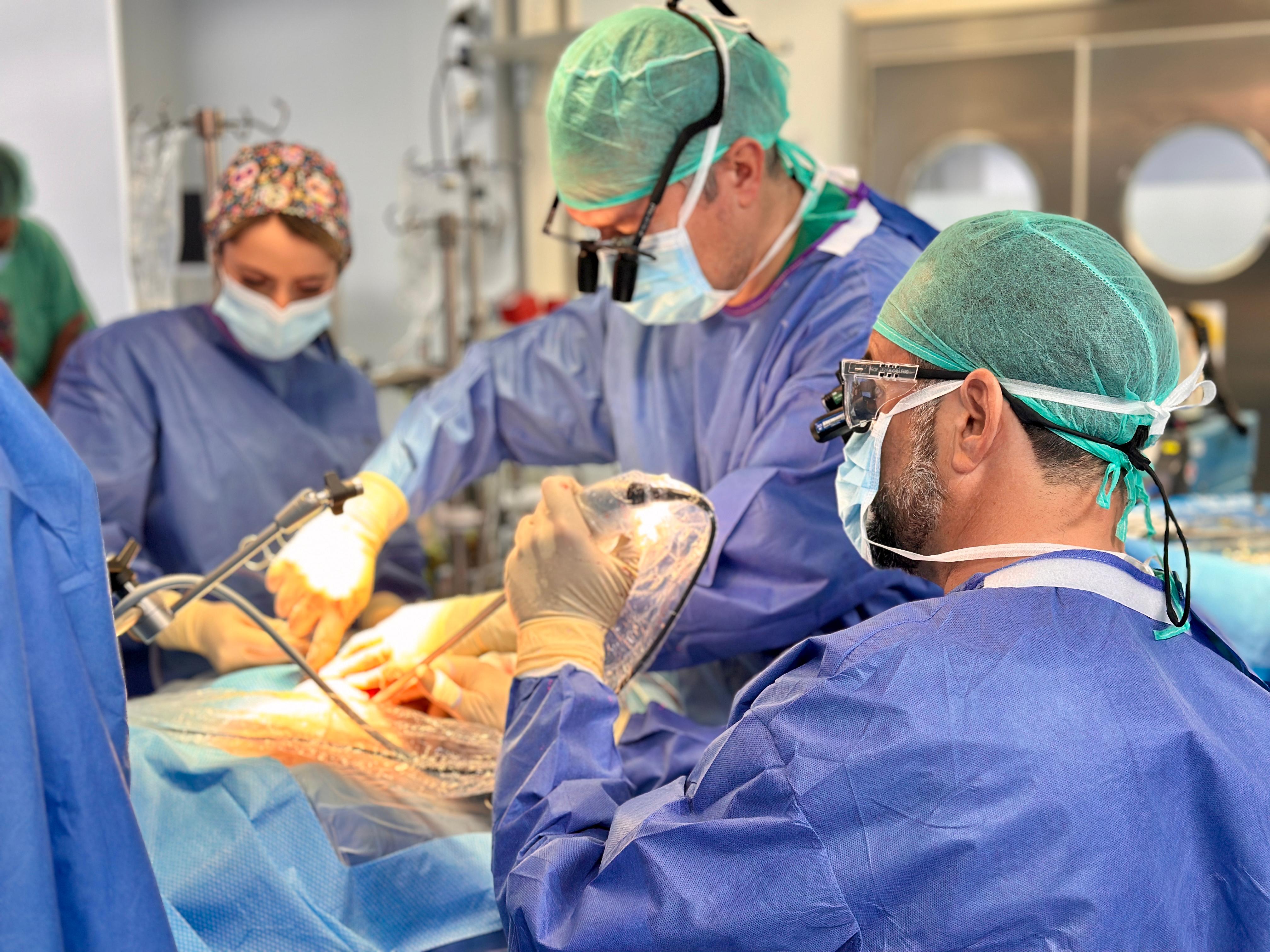 El Hospital Universitario Vithas Madrid Aravaca repara con éxito una válvula mitral por vía endoscópica