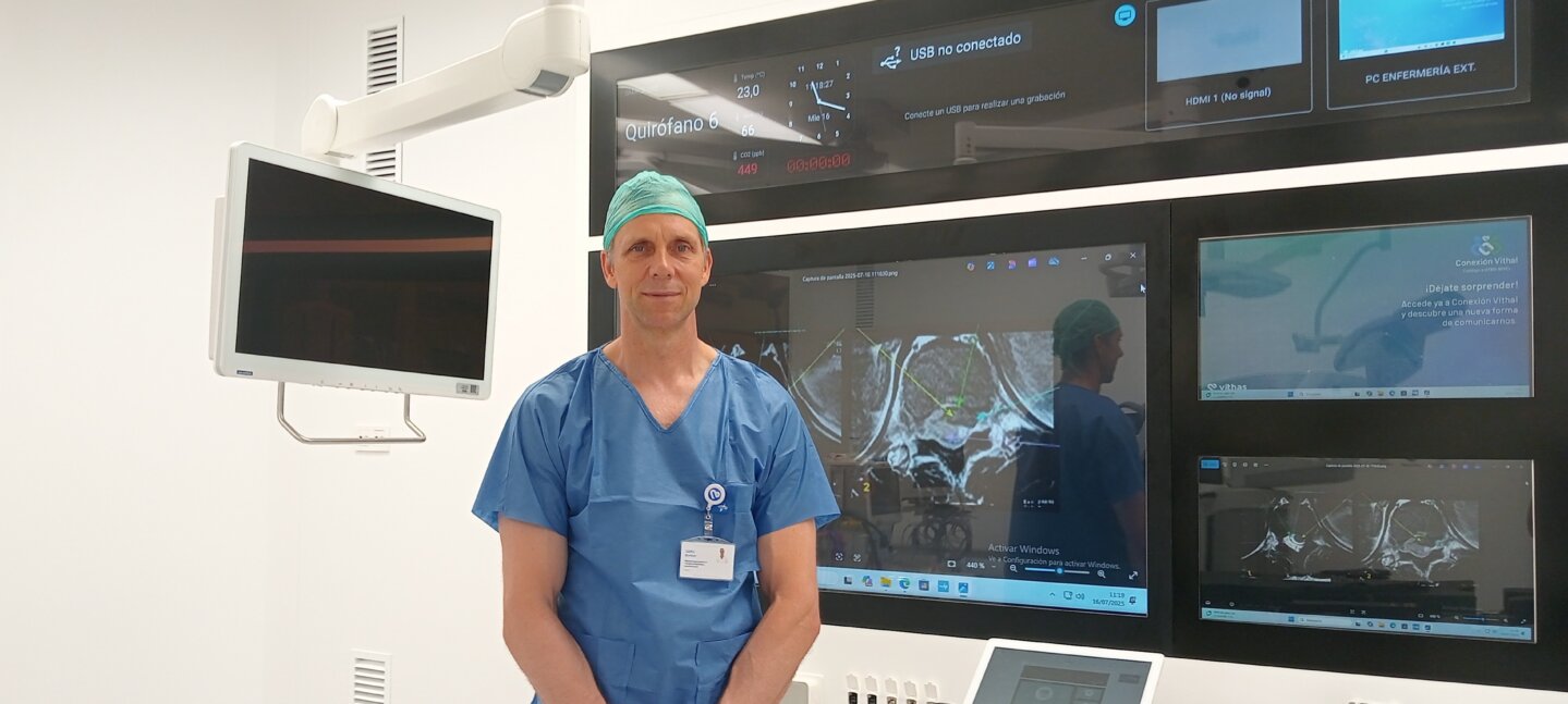 El Hospital Vithas Valencia Turia aborda la patología de columna a través de avanzadas técnicas de cirugía mínimamente invasiva