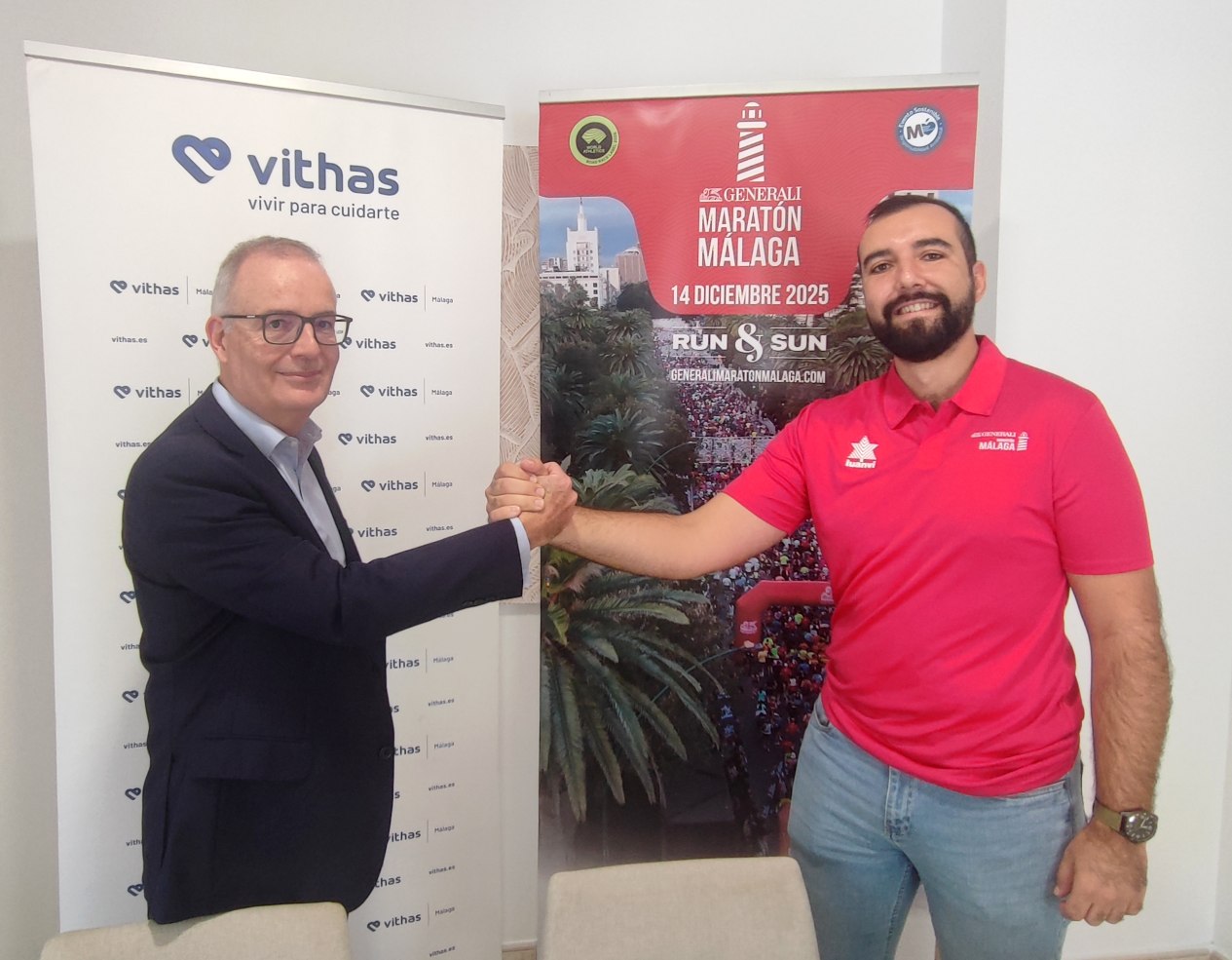 Vithas, nuevo Servicio Médico Oficial del GENERALI Maratón Málaga 