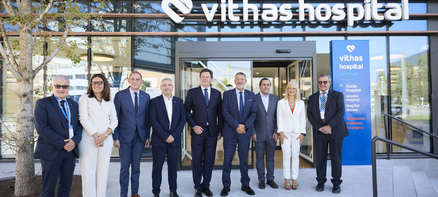 La presentación institucional del Hospital Vithas Barcelona congrega a autoridades públicas, empresariales, sanitarias y sociales