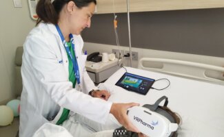 Vithas incorpora gafas de realidad virtual para disminuir el miedo en el paciente pediátrico