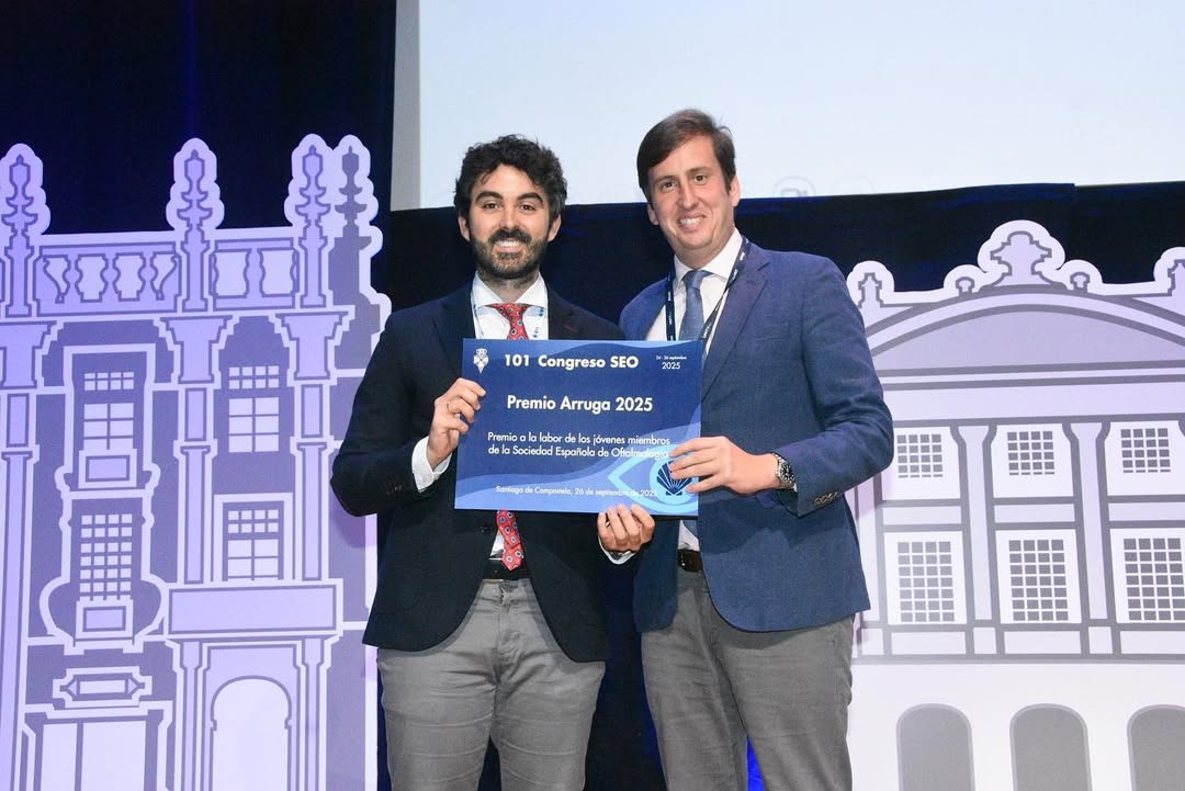 El Dr. Carlos Rocha, oftalmólogo de Vithas Málaga, reconocido como mejor especialista español menor de 40 años por la Sociedad Española de Oftalmología (SEO)