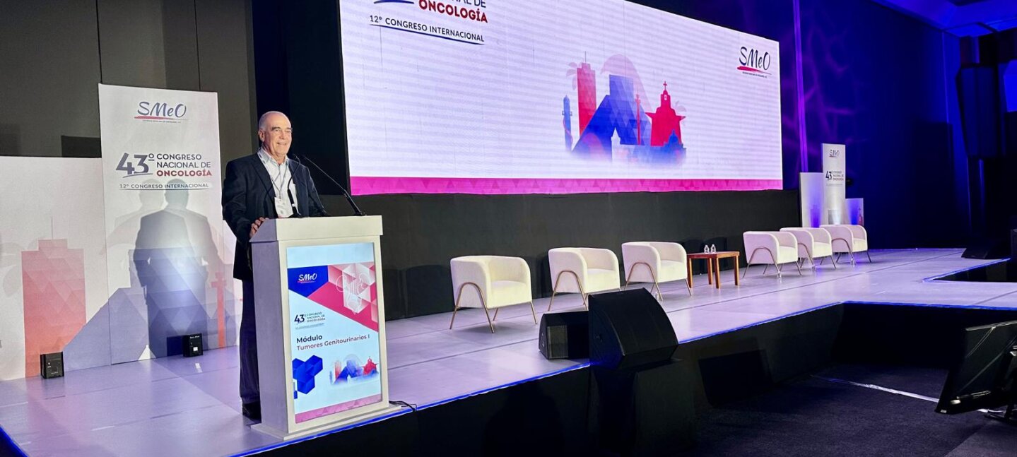 El Dr. Larrea, jefe de la Unidad de Oncología Radioterápica de Vithas Valencia Consuelo, participa en el 43º Congreso de Oncología en México