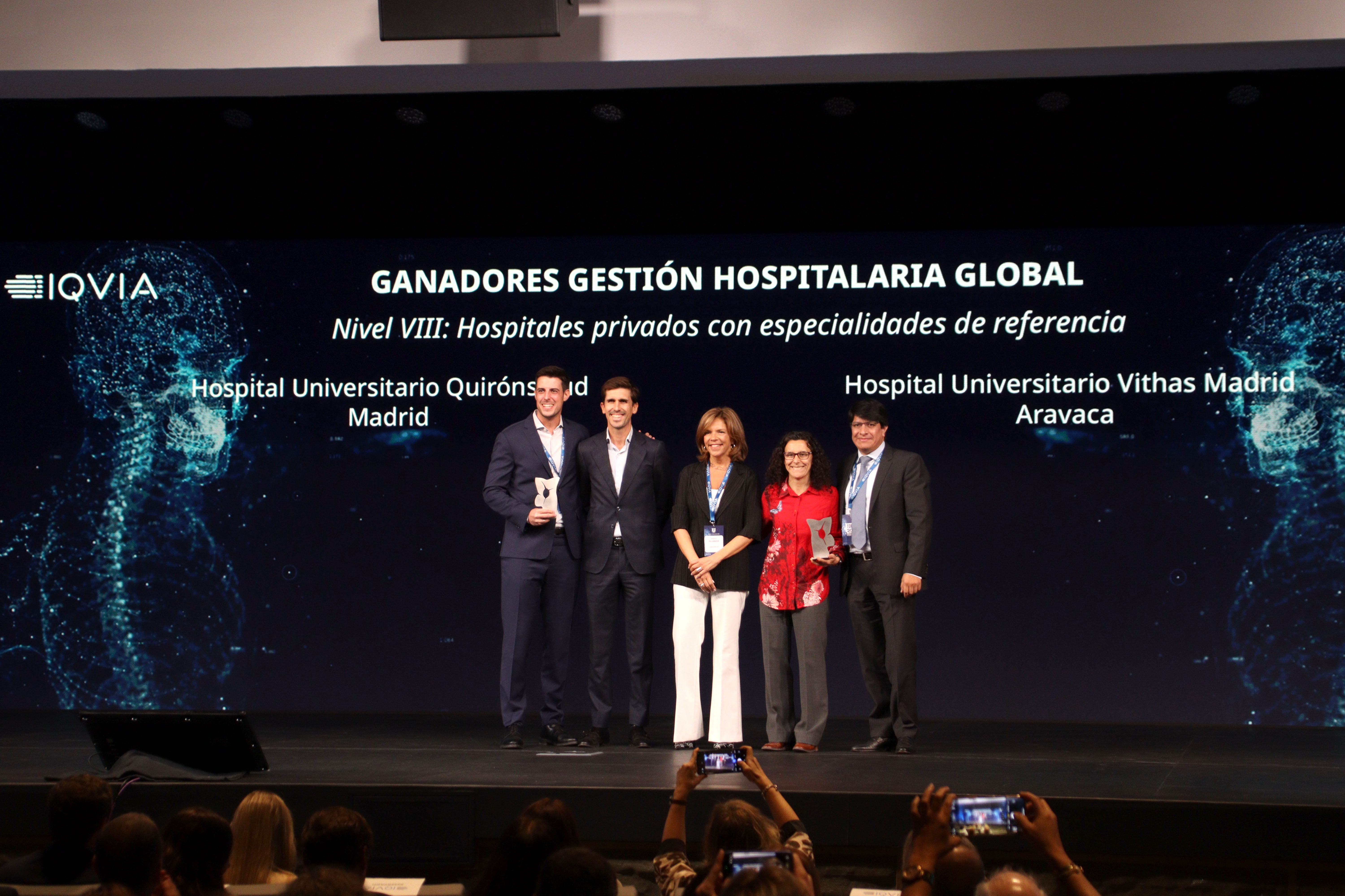 Vithas Madrid Aravaca y Vithas Madrid Arturo Soria, premiados en los Hospitales TOP 20 por su excelencia asistencial