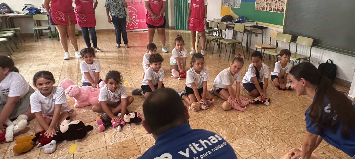 Con la vuelta al cole, Vithas Aula Salud Colegios retoma la formación en hábitos saludables de niños y adolescentes