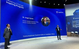 Vithas i Telefónica exposen en el Mobile World Congress la seva recerca sobre comunicació quàntica en sanitat